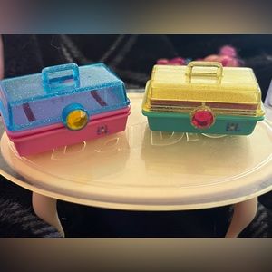 1993 - Caboodles - Vintage jewel mini-cases - set of 2